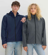 SOL'S Race Hooded Soft Shell Jacket | French Navy thumbnail 3