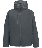 SOL'S Falcon Padded Soft Shell Jacket | Charcoal thumbnail 1