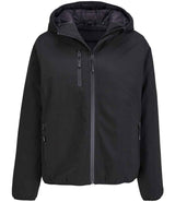 SOL'S Ladies Falcon Padded Soft Shell Jacket | Black thumbnail 1