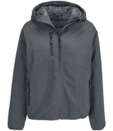 SOL'S Ladies Falcon Padded Soft Shell Jacket | Charcoal thumbnail 1
