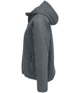 SOL'S Ladies Falcon Padded Soft Shell Jacket | Charcoal thumbnail 3