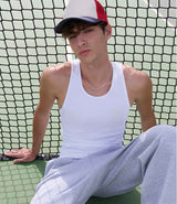 SOL'S Pablo Ribbed Tank Top | White thumbnail 4