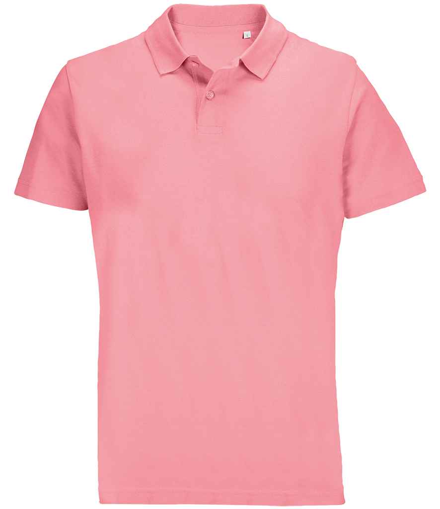 SOL'S Unisex Pulse Twin Piqué Polo Shirt | Candy Pink