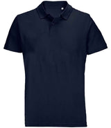 SOL'S Unisex Pulse Twin Piqué Polo Shirt | French Navy thumbnail 1