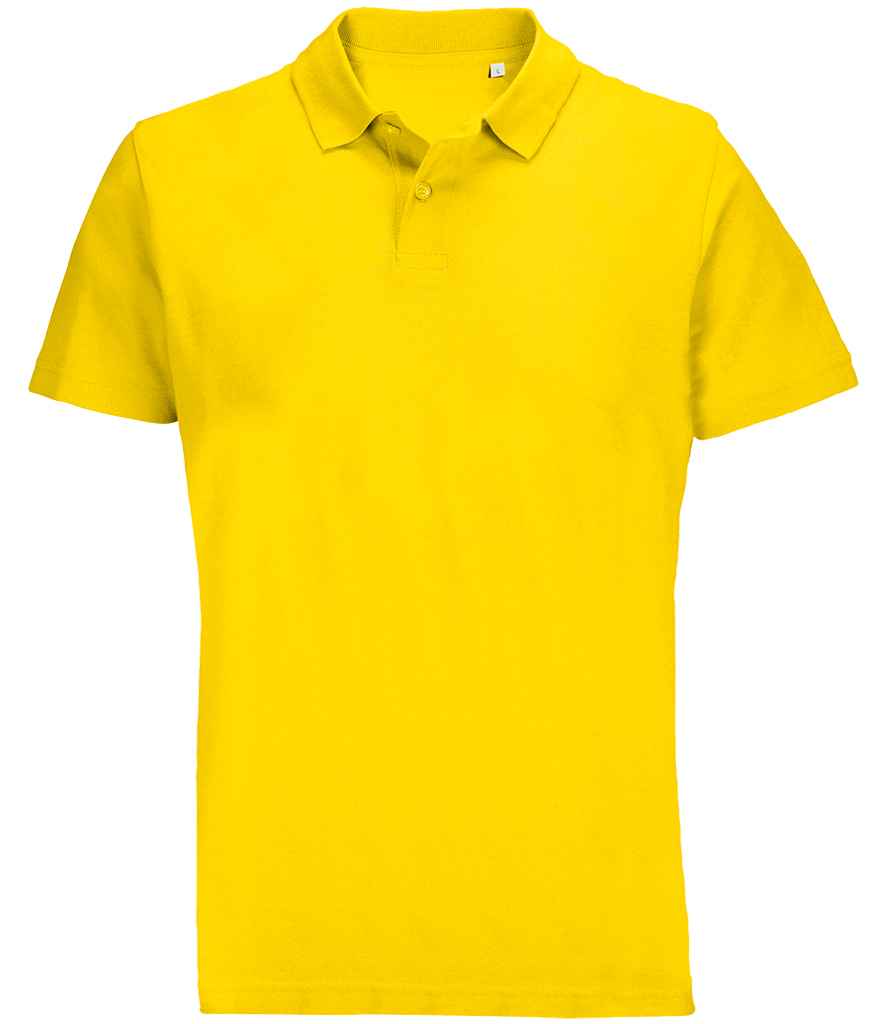 SOL'S Unisex Pulse Twin Piqué Polo Shirt | Gold