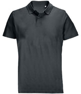 SOL'S Unisex Pulse Twin Piqué Polo Shirt | Mouse Grey thumbnail 1