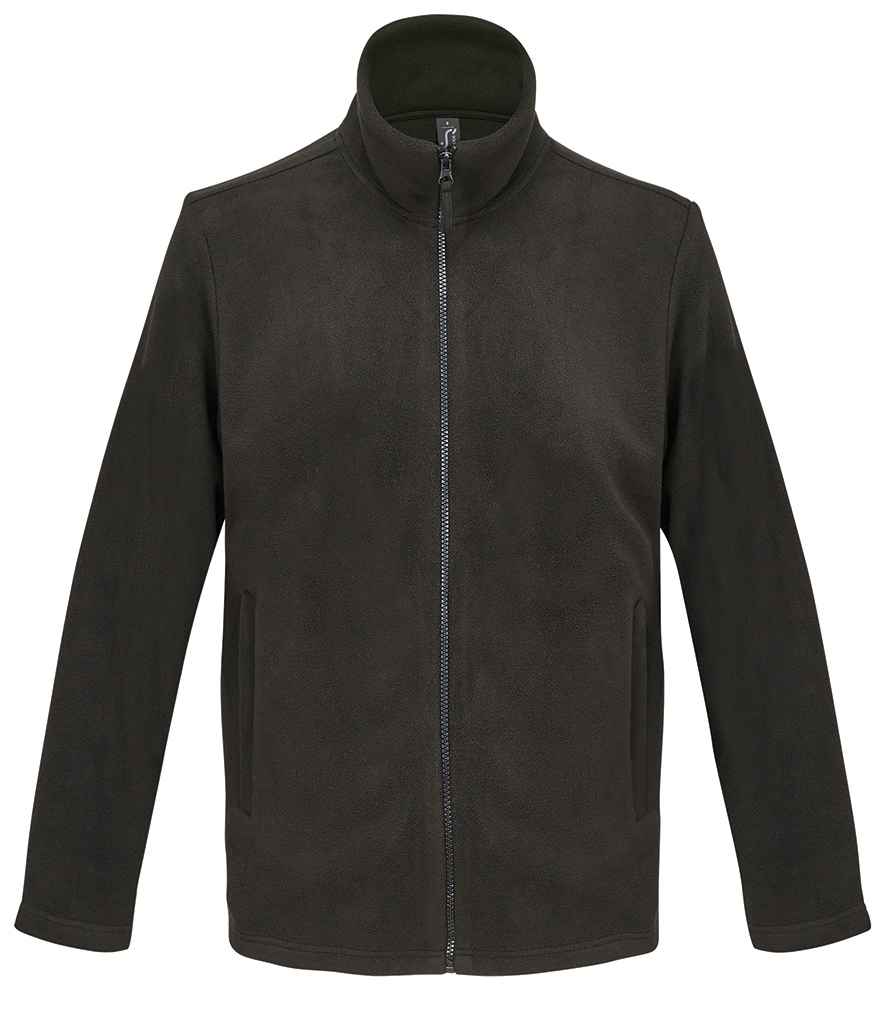 SOL'S Unisex Nitro Micro Fleece Jacket | Black