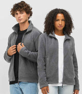 SOL'S Unisex Nitro Micro Fleece Jacket | Charcoal thumbnail 3
