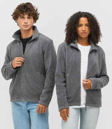 SOL'S Unisex Nitro Micro Fleece Jacket | Charcoal thumbnail 4