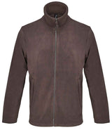 SOL'S Unisex Nitro Micro Fleece Jacket | Dark Chocolate thumbnail 1