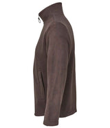 SOL'S Unisex Nitro Micro Fleece Jacket | Dark Chocolate thumbnail 3