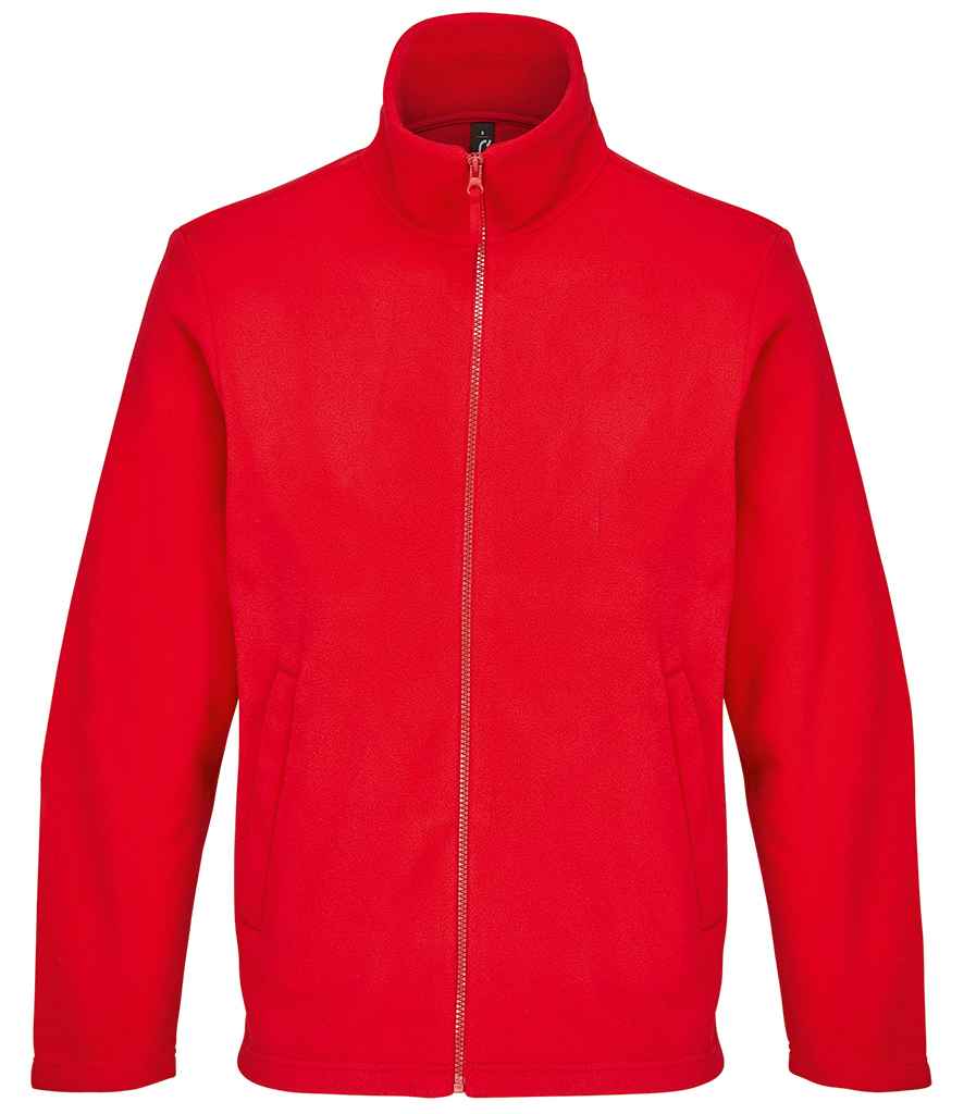 SOL'S Unisex Nitro Micro Fleece Jacket | Red