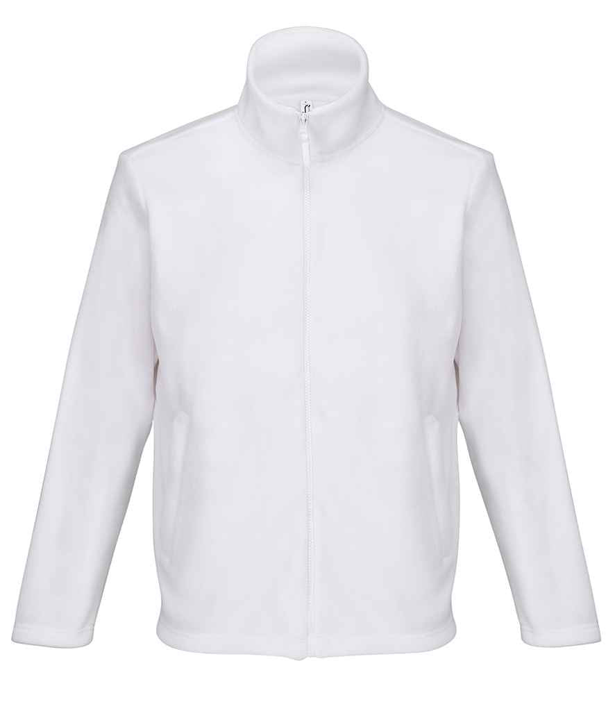 SOL'S Unisex Nitro Micro Fleece Jacket | White