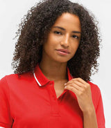 SOL'S Unisex Palermo Polo Shirt | Bright Red/White thumbnail 2