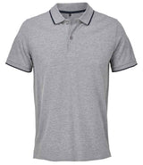 SOL'S Unisex Palermo Polo Shirt | Grey Marl/French Navy thumbnail 3
