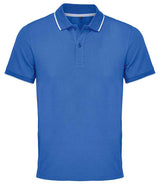SOL'S Unisex Palermo Polo Shirt | Royal Blue/White thumbnail 1