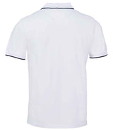 SOL'S Unisex Palermo Polo Shirt | White/French Navy thumbnail 2