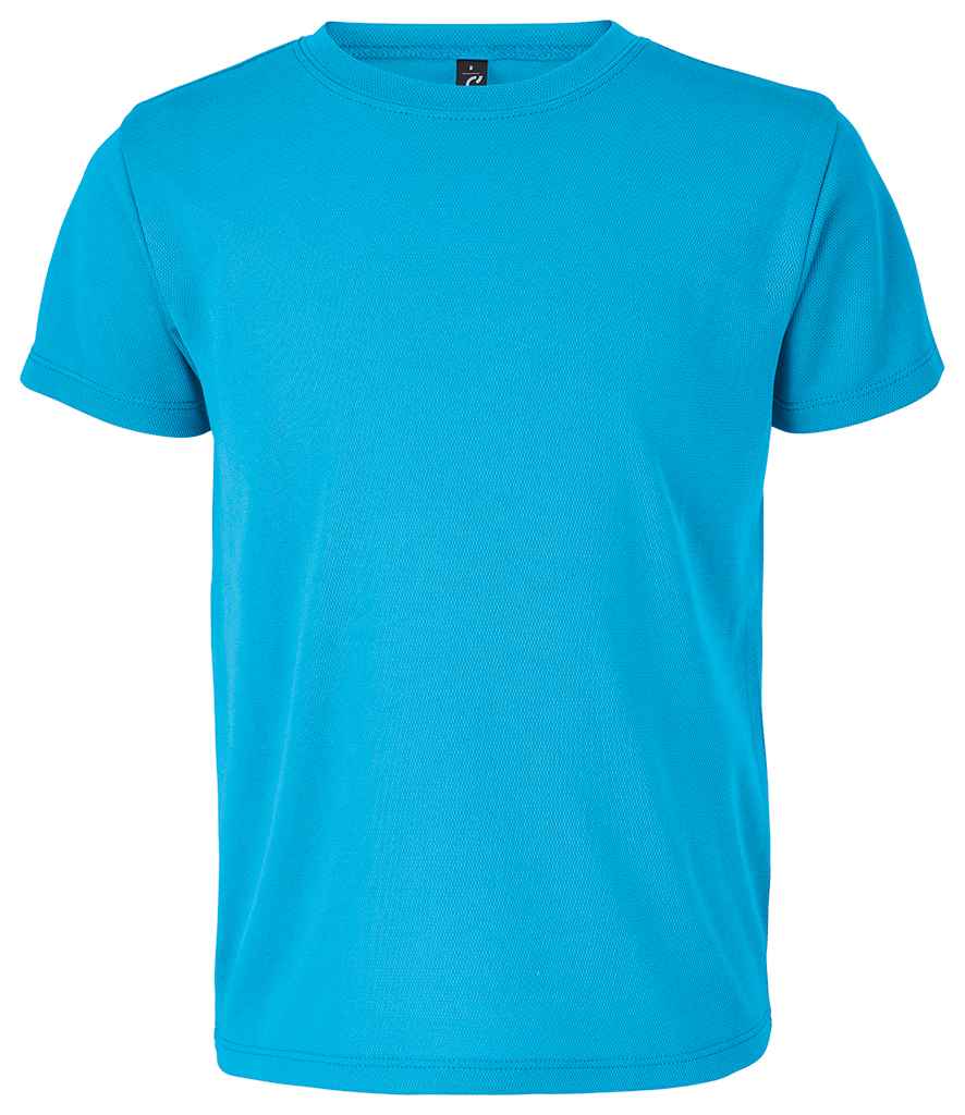SOL'S Kids Sprint Sports T-Shirt | Aqua