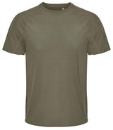 SOL'S Vortex Ripstop Performance T-Shirt | Army thumbnail 1