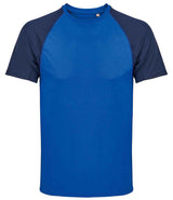 SOL'S Vortex Ripstop Performance T-Shirt | French Navy/Royal Blue thumbnail 1