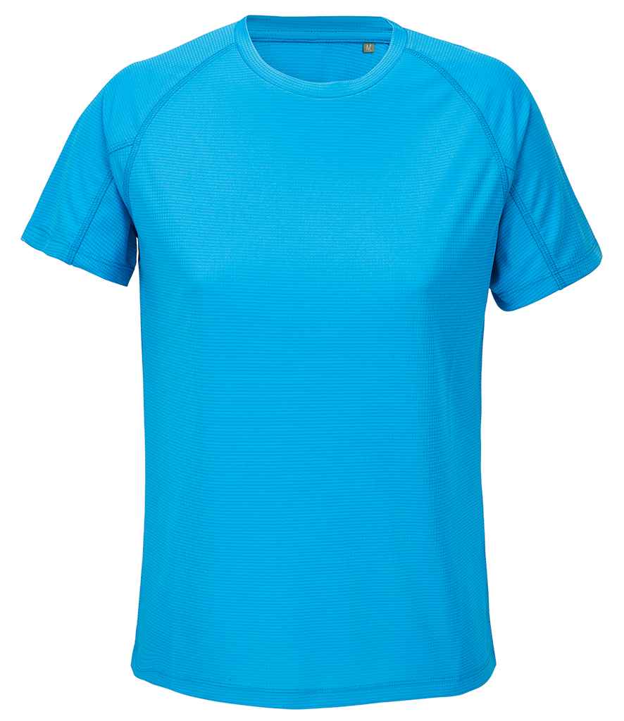 SOL'S Ladies Vortex Ripstop Performance T-Shirt | Aqua