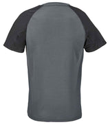 SOL'S Ladies Vortex Ripstop Performance T-Shirt | Black/Charcoal thumbnail 2