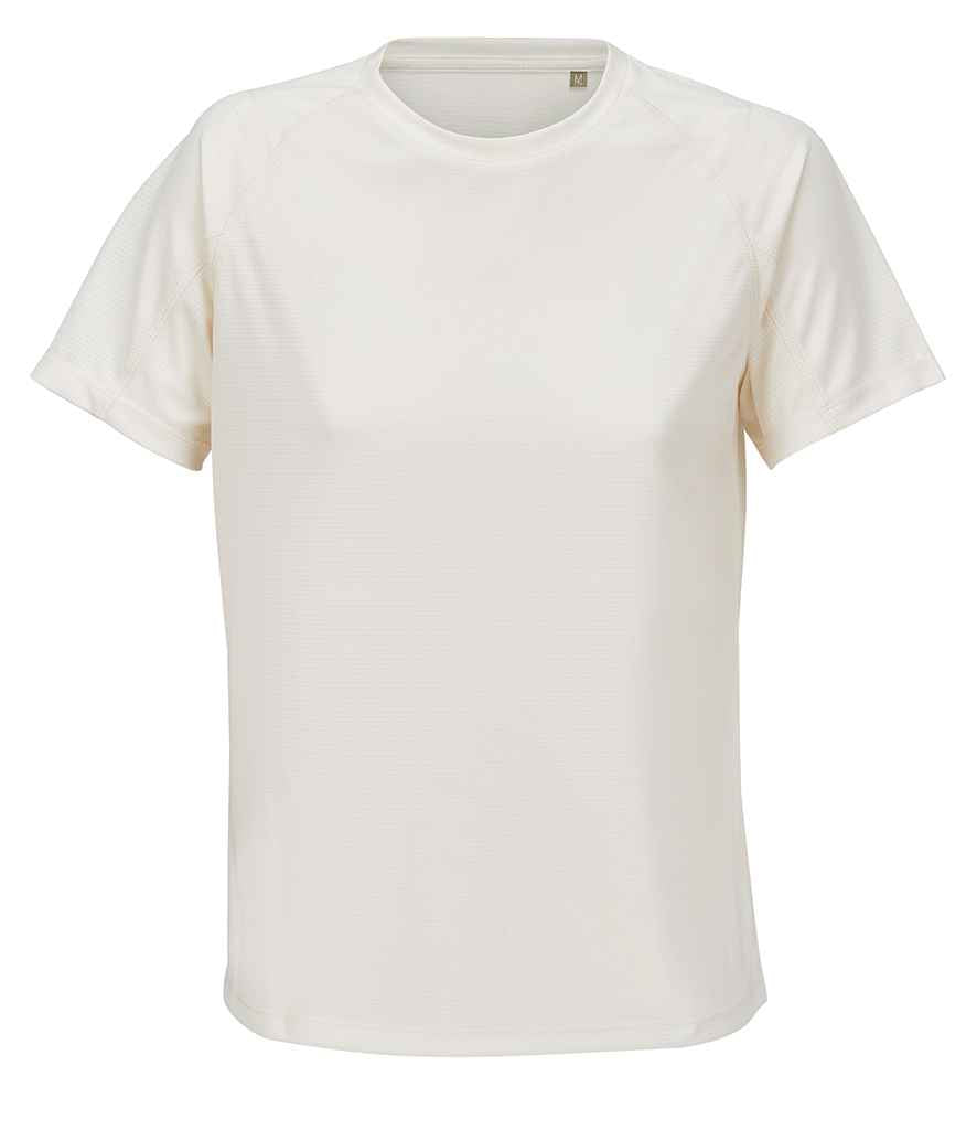 SOL'S Ladies Vortex Ripstop Performance T-Shirt | Off White