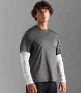 SOL'S Unisex Storm Performance T-Shirt | Dark Grey/Light Grey thumbnail 2
