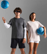 SOL'S Unisex Storm Performance T-Shirt | Dark Grey/Light Grey thumbnail 3