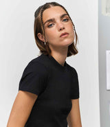 SOL'S Ladies Lilia Low Crop T-Shirt | Deep Black thumbnail 2
