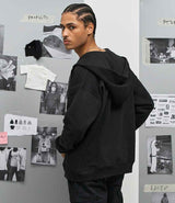 SOL'S Unisex Jelo Zipped Hoodie | Black thumbnail 4