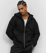SOL'S Unisex Jelo Zipped Hoodie | Black thumbnail 6