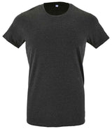 SOL'S Regent Fit T-Shirt | Charcoal Marl thumbnail 1