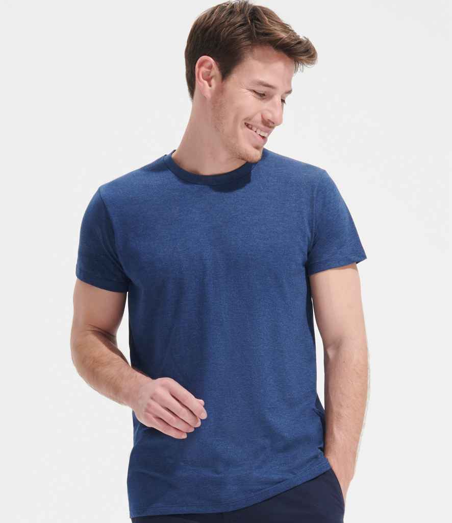 SOL'S Regent Fit T-Shirt | Heather Denim