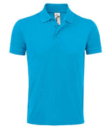 SOL'S Prime Poly/Cotton Piqué Polo Shirt | Aqua thumbnail 1
