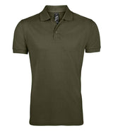 SOL'S Prime Poly/Cotton Piqué Polo Shirt | Army thumbnail 1