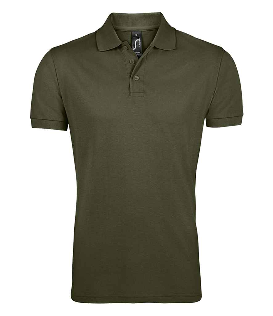 SOL'S Prime Poly/Cotton Piqué Polo Shirt | Army