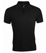 SOL'S Prime Poly/Cotton Piqué Polo Shirt | Black thumbnail 1