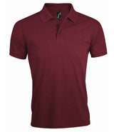 SOL'S Prime Poly/Cotton Piqué Polo Shirt | Burgundy thumbnail 1