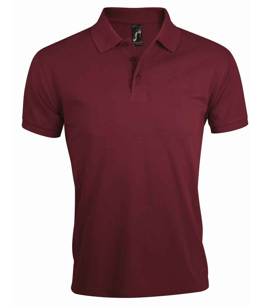 SOL'S Prime Poly/Cotton Piqué Polo Shirt | Burgundy
