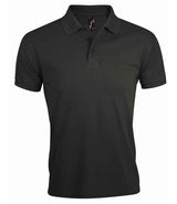 SOL'S Prime Poly/Cotton Piqué Polo Shirt | Dark Grey thumbnail 4