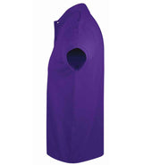 SOL'S Prime Poly/Cotton Piqué Polo Shirt | Dark Purple thumbnail 3