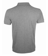 SOL'S Prime Poly/Cotton Piqué Polo Shirt | Grey Marl thumbnail 2