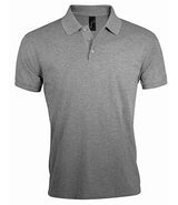SOL'S Prime Poly/Cotton Piqué Polo Shirt | Grey Marl thumbnail 1
