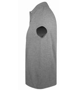 SOL'S Prime Poly/Cotton Piqué Polo Shirt | Grey Marl thumbnail 3