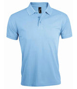 SOL'S Prime Poly/Cotton Piqué Polo Shirt | Sky Blue thumbnail 1