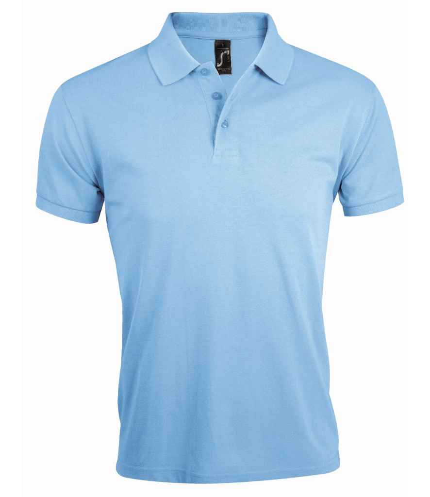 SOL'S Prime Poly/Cotton Piqué Polo Shirt | Sky Blue