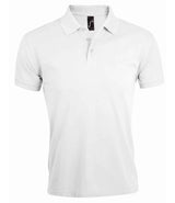 SOL'S Prime Poly/Cotton Piqué Polo Shirt | White thumbnail 1