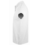 SOL'S Prime Poly/Cotton Piqué Polo Shirt | White thumbnail 3