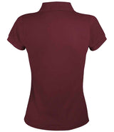 SOL'S Ladies Prime Poly/Cotton Piqué Polo Shirt | Burgundy thumbnail 2